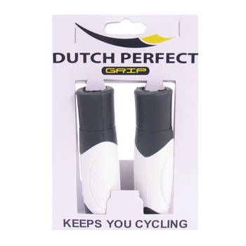Dutchperfect Stevige rubberen fietsgreep, 80cm, zwart