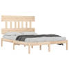 vidaXL Bedframe massief hout 180x200 cm