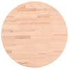 vidaXL Tafelblad rond Ø40x4 cm massief beukenhout