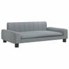 The Living Store Hondenbed - Comfort - Hondenmeubels - 90 x 53 x 30 cm - Lichtgrijs