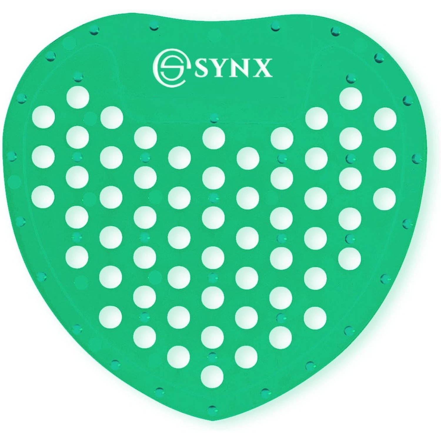 Synx Tools Urinoir Matje 1 stuks met Appel Geur - Anti spat mat WC - Toilet Mat - Groen - Frisse Geur - Anti Splash Mat - Wc Rooster - Urinoirrooster