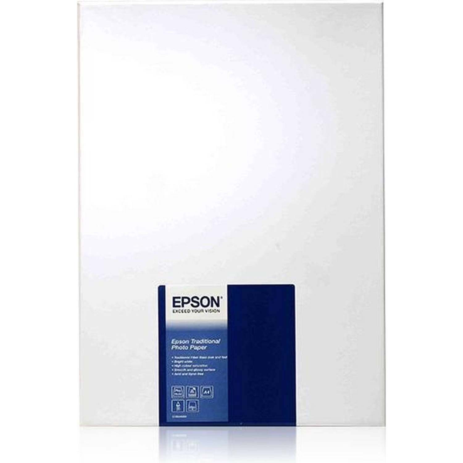 Epson Traditional Photo Paper, DIN A4, 330g-m², 25 Vel