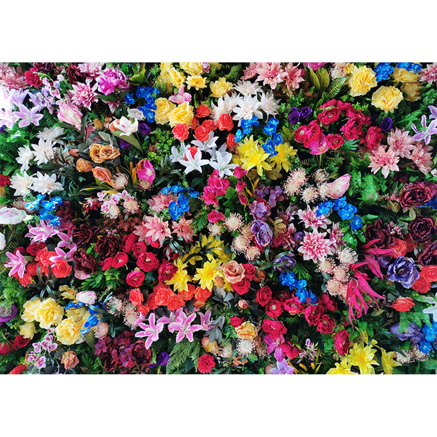 Inductiebeschermer - Colorfull Flowers - 60x55 cm - Inductiebeschermer - Inductie Afdekplaat Kookplaat - Inductie Mat - Anti-Slip - Keuken Decoratie - Keuken Accessoires