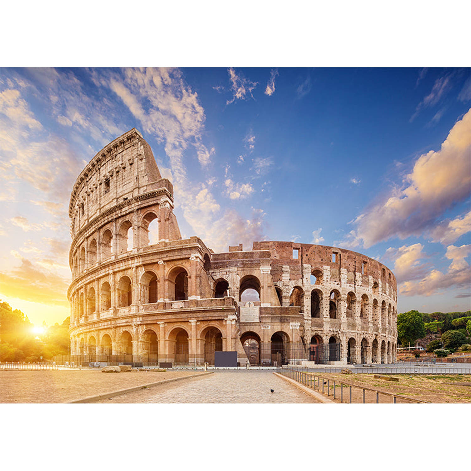 Inductiebeschermer - Colosseum - 80,2x52,2 cm - Inductiebeschermer - Inductie Afdekplaat Kookplaat - Inductie Mat - Anti-Slip - Keuken Decoratie - Keuken Accessoires