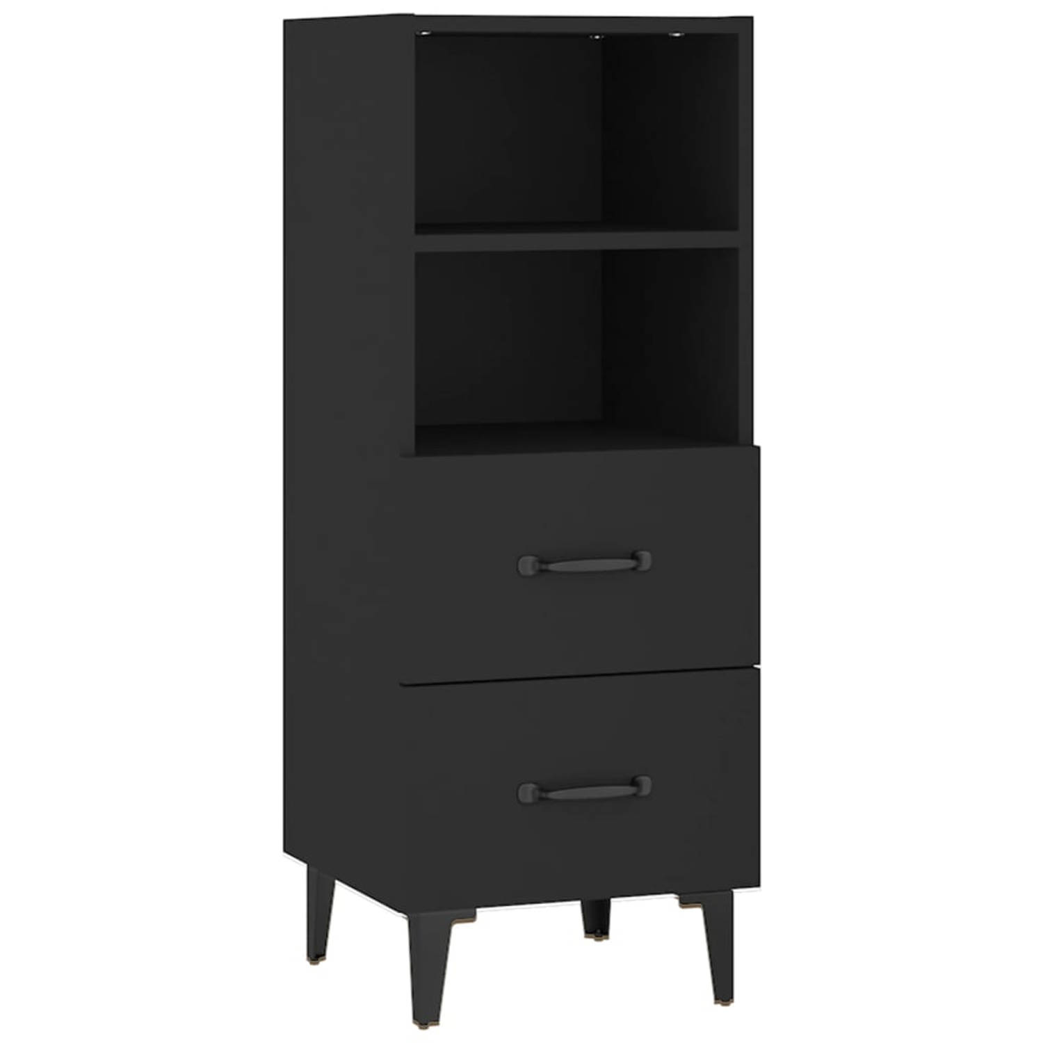 The Living Store Dressoir - Klassiek - Bijzetkast - 34.5 x 34 x 90 cm