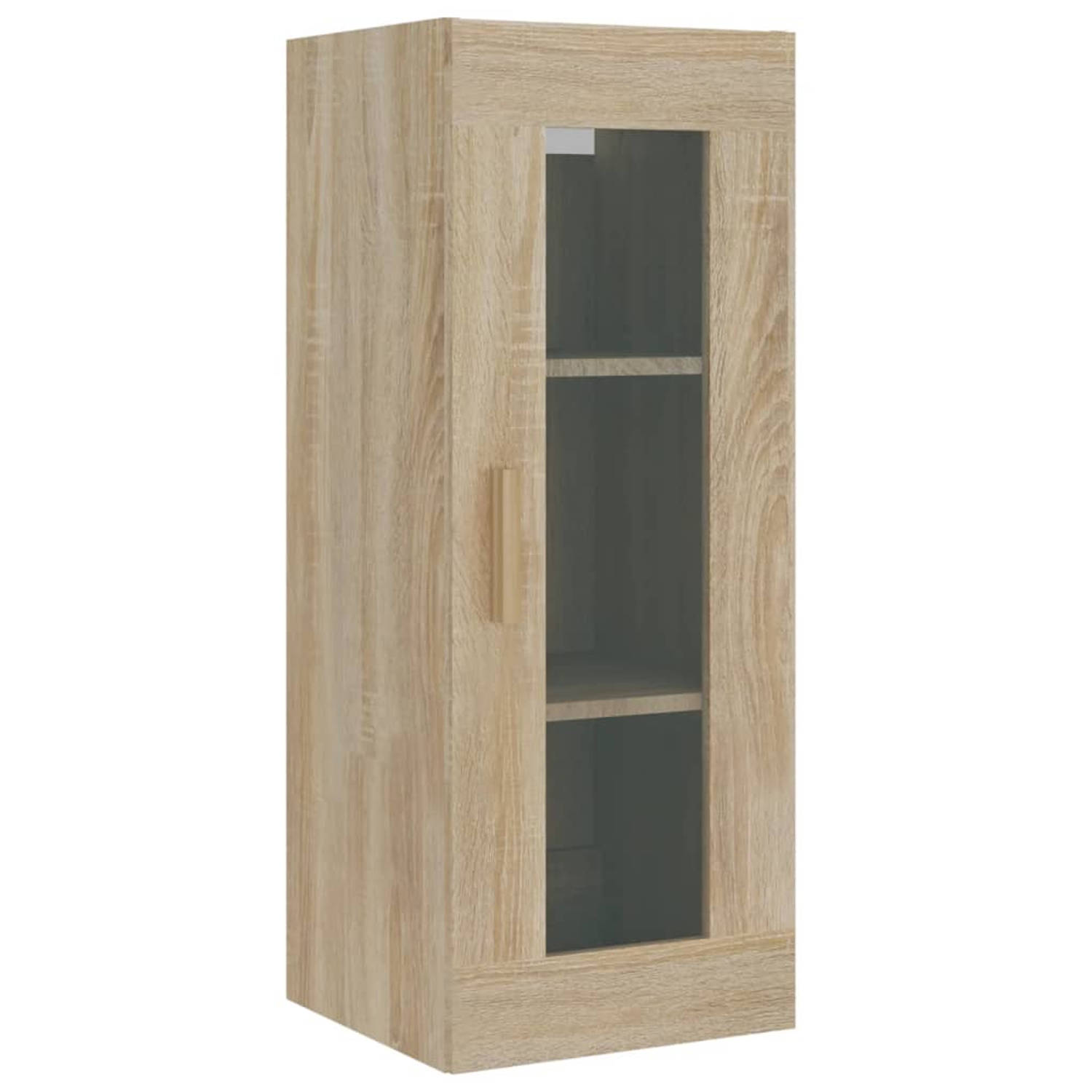 The Living Store Hangkast 34-5x34x90 cm sonoma eikenkleurig - Keukenkast