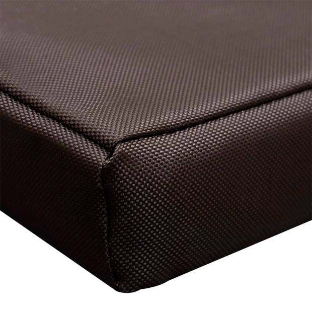 The Living Store Hondenmand Bruin - XL - 120 x 90 cm - Vuilwerend - Anti-slip - Polyester