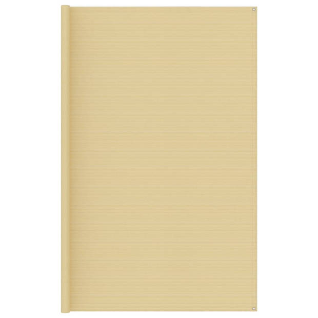 The Living Store Tenttapijt - Beige - 300 x 600 cm - Weerbestendig