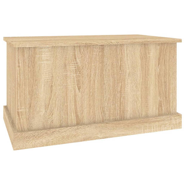 vidaXL Opbergbox 70x40x38 cm bewerkt hout sonoma eikenkleurig