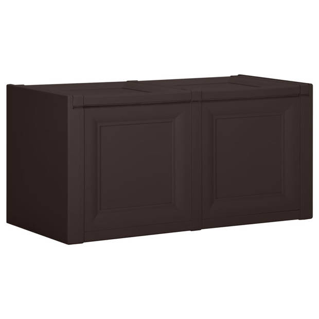 The Living Store Opbergbox 86x40x42 cm - 85L - Bruin - PP