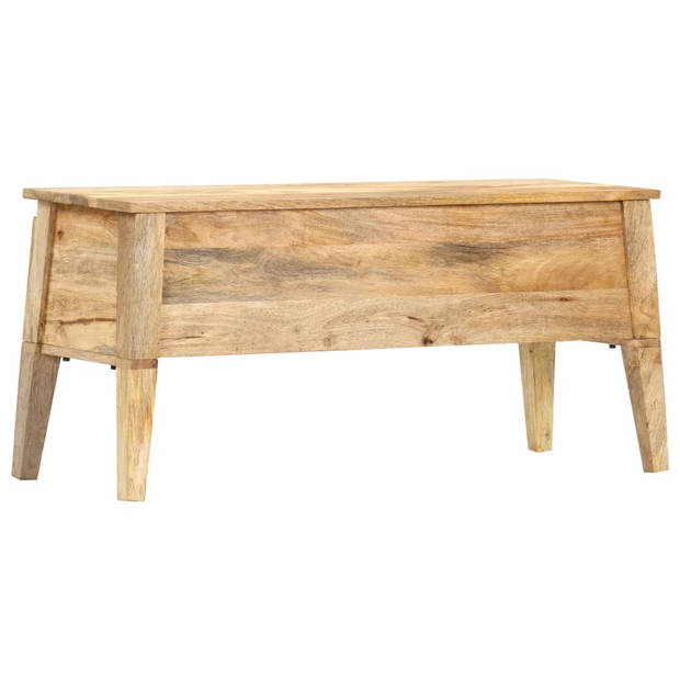 vidaXL Opbergbox 99x35x48 cm massief mangohout