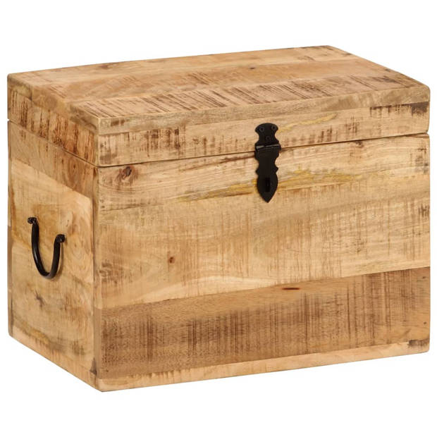 vidaXL Opbergbox 39x28x31 cm massief mangohout