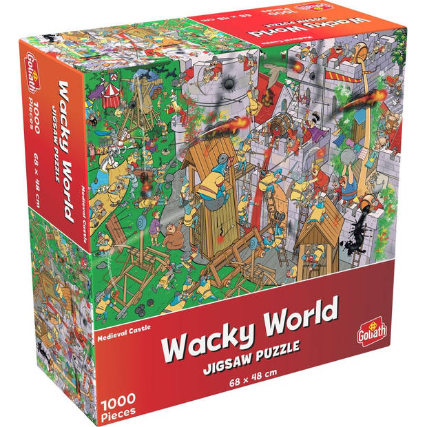 Goliath Wacky World Castle Puzzle - 1000 stukjes 68x48cm