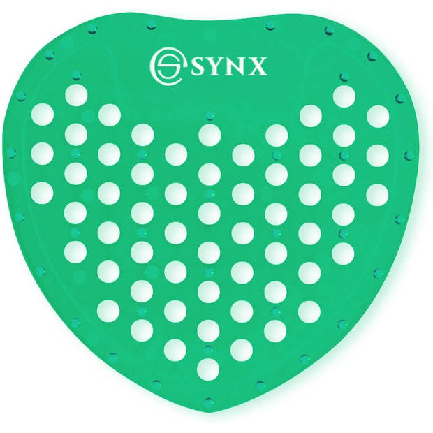 Synx Tools UrinoirMatje 1 stuks Groen Appel Geur 30dagen - urinoirmatten - Toilet Mat - Frisse Geur - Anti Splash Mat -