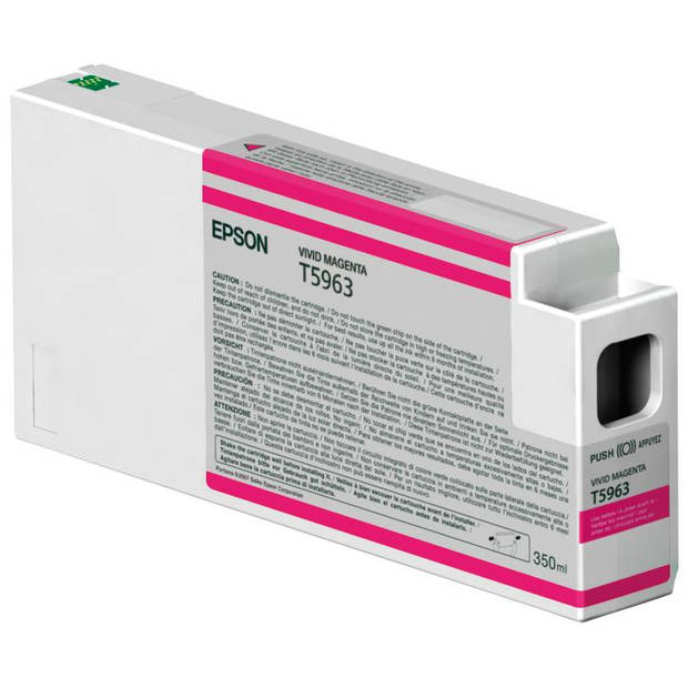 Epson Inktpatroon Vivid Magenta - 350 ml - T 5963