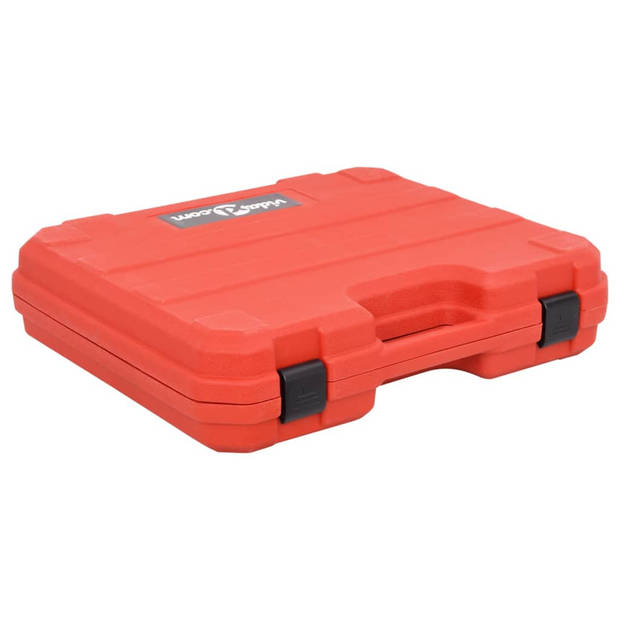 The Living Store Universele Autowatertankmeterset - Rood - 47 x 42 x 12 cm - Handig en Kostenbesparend