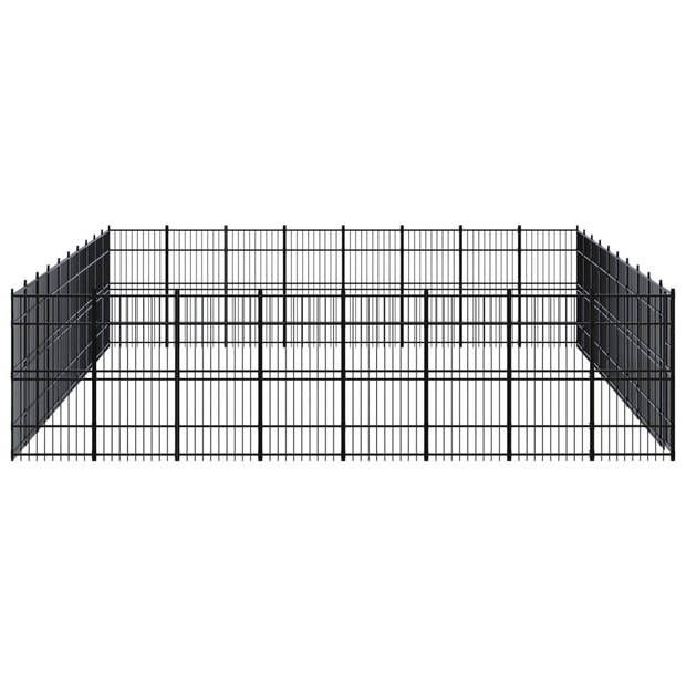 The Living Store Hondenkennel - veelzijdig - hondenkennel - Afmeting- 960 x 768 x 200 cm - Ken- stevige constructie