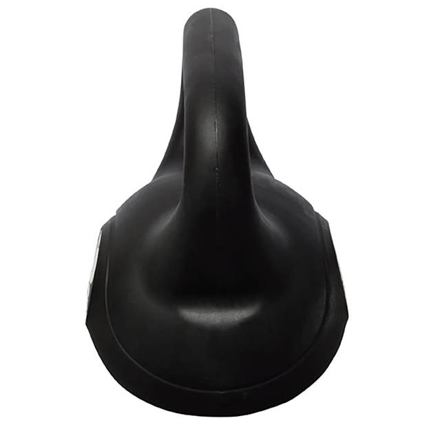 The Living Store Kettlebell Kunststof - 16 kg - Massieve constructie