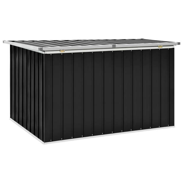 The Living Store Opbergbox Tuin- en Terrasopslag - 149 x 99 x 93 cm - Gegalvaniseerd Staal