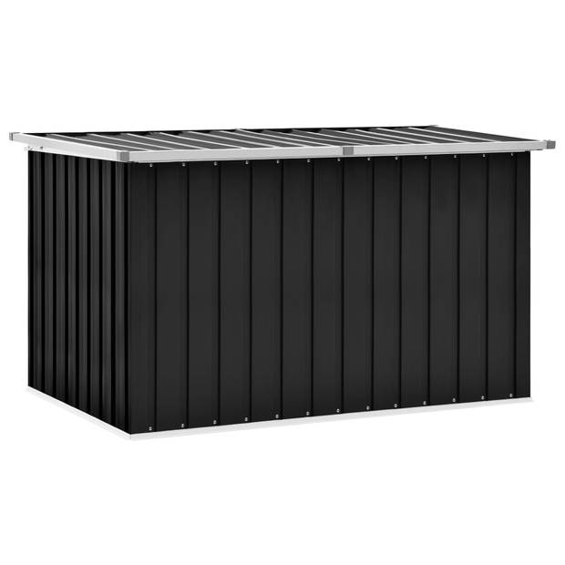 The Living Store Opbergbox Tuin- en Terrasopslag - 149 x 99 x 93 cm - Gegalvaniseerd Staal