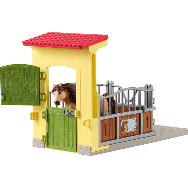 Schleich FARM WORLD Ponystal met Ijslanderhengst 42609