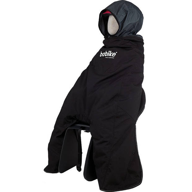 Bobike Regenponcho maxi zwart