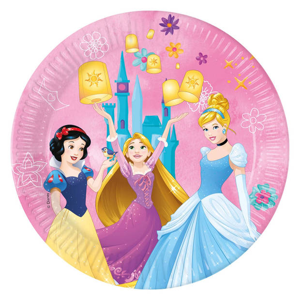 Globos Papieren Bordjes FSC Prinses Live Your Story, 8st.