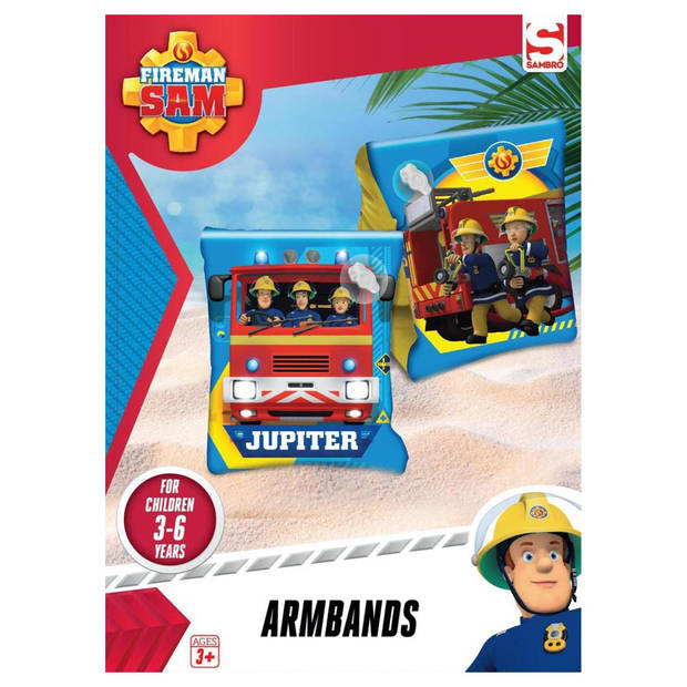 Sambro Zwembandjes Brandweerman Sam, 3-6 jaar