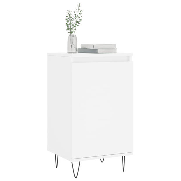 The Living Store Dressoir - Trendy - Meubelen - Afmetingen- 40 x 35 x 70 cm - Kleur- wit