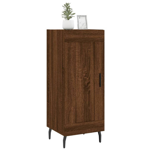 The Living Store Dressoir - Trendy - Kast - 34.5 x 34 x 90 cm - Bruineiken