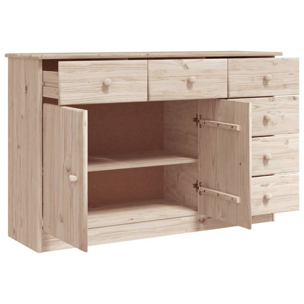 The Living Store ALTA Houten Dressoir - 112 x 35 x 73 cm - Massief grenenhout