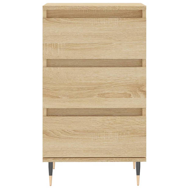 vidaXL Dressoir 40x35x70 cm bewerkt hout sonoma eikenkleurig