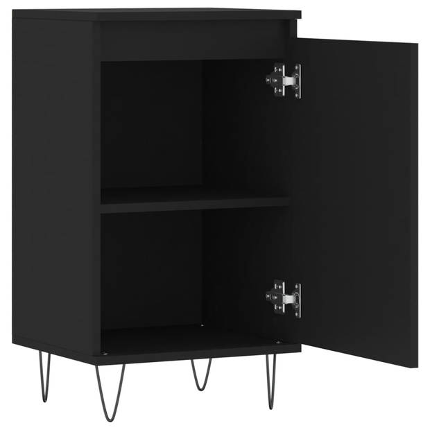 The Living Store Dressoir - Dressoirs - 40 x 35 x 70 cm - Zwart