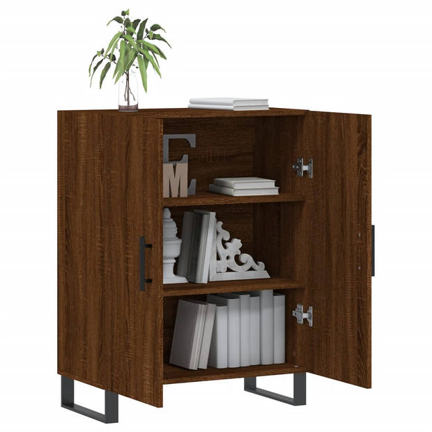 The Living Store Dressoir - Klassieke - Bruineiken - 69.5 x 34 x 90 cm