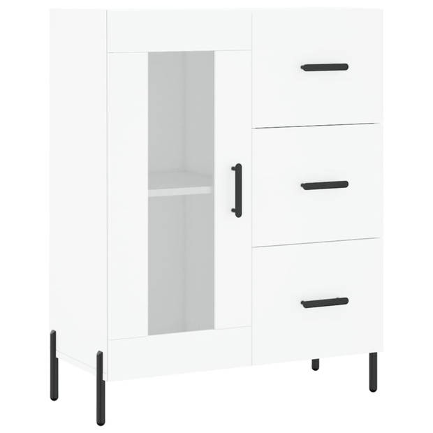 The Living Store Dressoir - Meubelen - 69.5 x 34 x 90 cm - Klassiek ontwerp