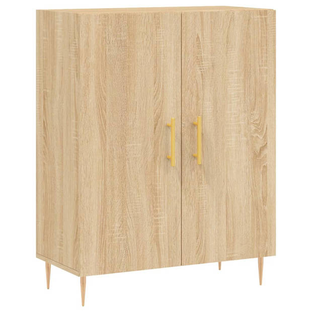 The Living Store Dressoir - Sonoma eiken - 69.5 x 34 x 90 cm (B x D x H)