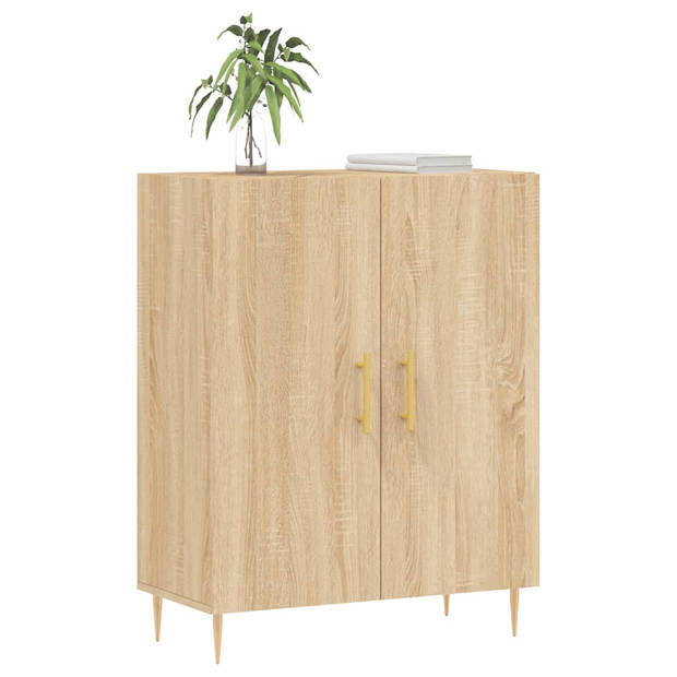 The Living Store Dressoir - Sonoma eiken - 69.5 x 34 x 90 cm (B x D x H)