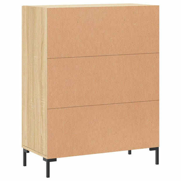 The Living Store Dressoir Bruin - Meubelen - 69.5 x 34 x 90 cm - Duurzaam houten design