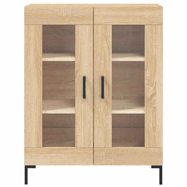 The Living Store Dressoir Bruin - Meubelen - 69.5 x 34 x 90 cm - Duurzaam houten design