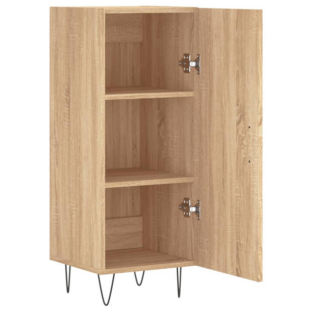 The Living Store Dressoir - 34.5 x 34 x 90 cm - Sonoma eiken