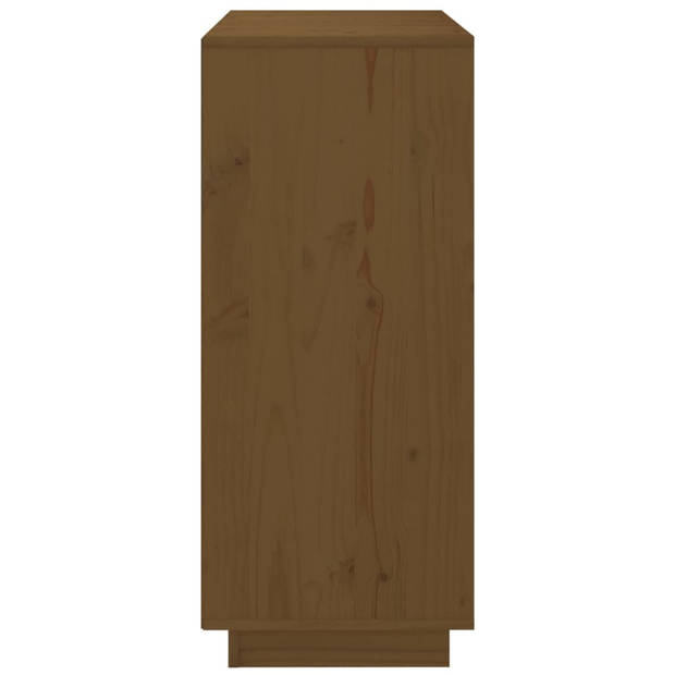 The Living Store Dressoirs - Honingbruin - 70 x 34 x 80 cm - Massief grenenhout