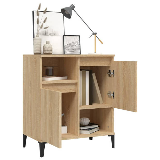 The Living Store Dressoir - Kast - 60x35x70cm - Sonoma Eiken