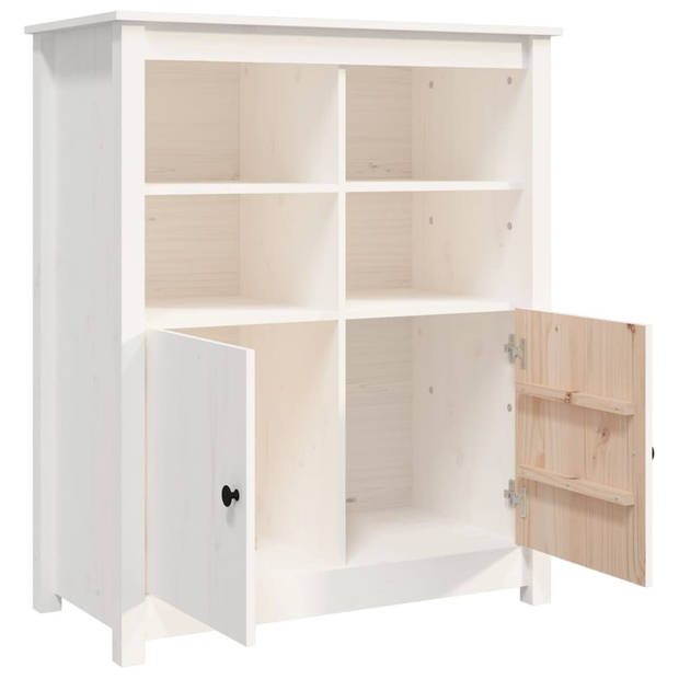 The Living Store Dressoir Landelijke Stijl - 83x41.5x100 cm - Massief grenenhout