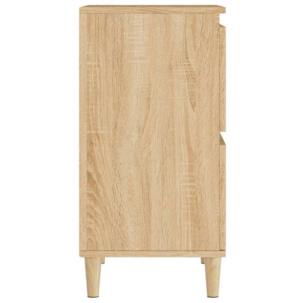 The Living Store Dressoir Klassiek Sonoma Eiken - 60 x 35 x 70 cm - Duurzaam Hout