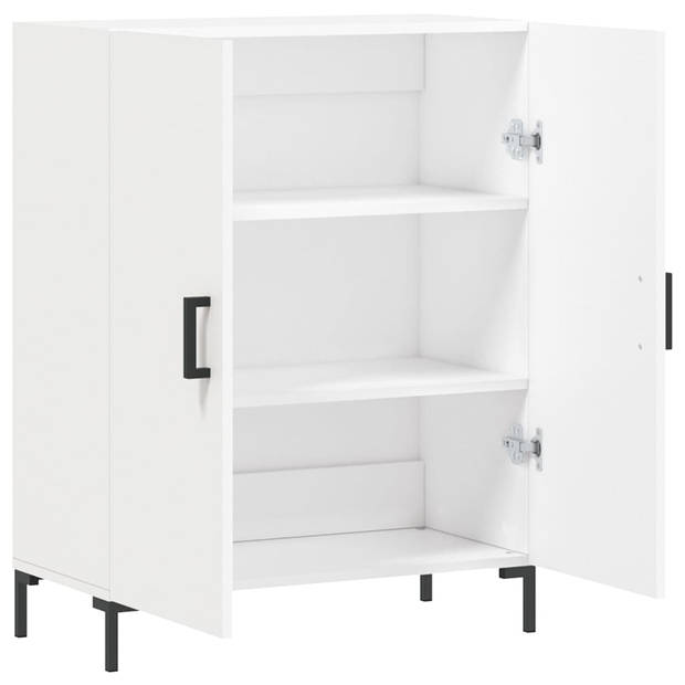 The Living Store Dressoir - Classic - Kast - 69.5 x 34 x 90 cm - Wit