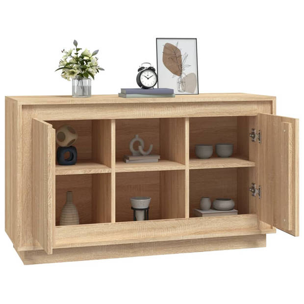 The Living Store Dressoir - Sonoma eiken - 102 x 35 x 60 cm (B x D x H)