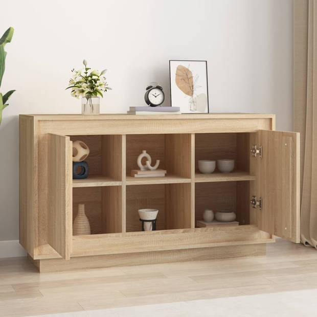 The Living Store Dressoir - Sonoma eiken - 102 x 35 x 60 cm (B x D x H)