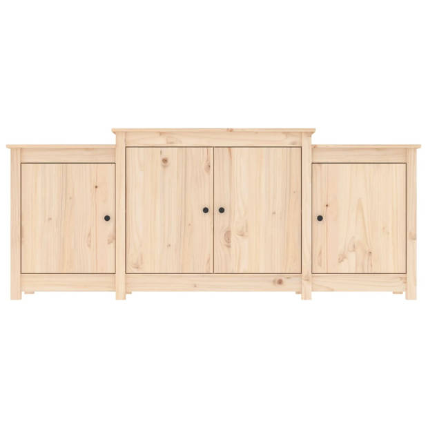 The Living Store Dressoir Landelijke Stijl - 164x37x68 cm - Massief grenenhout