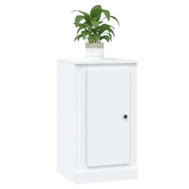 The Living Store Dressoir - Klassiek - Bijzetkast - 37.5 x 35.5 x 67.5 cm - Wit