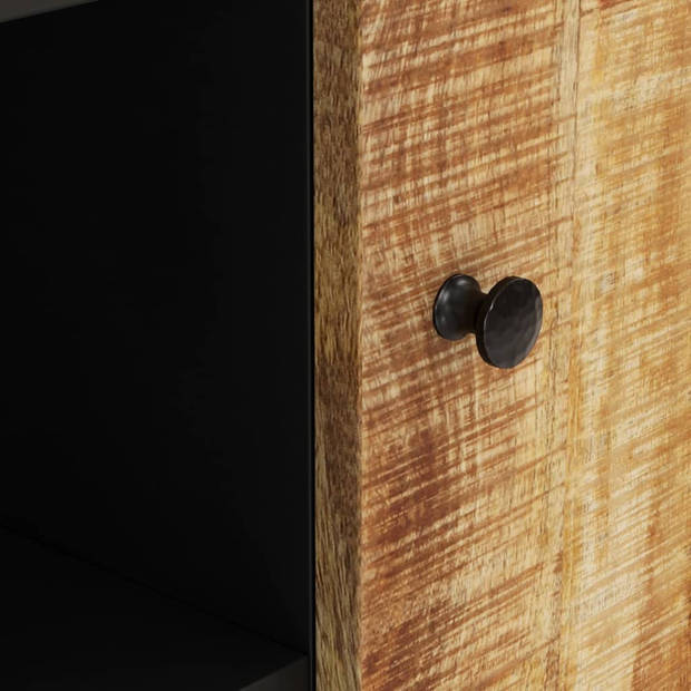 The Living Store Dressoir Mangohout - 90 x 33 x 75 cm - Massief hout - Montage vereist